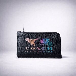2019 Coach Rexy and Carriage Small L Zip Card Case
